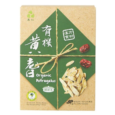 #4594 有機黃耆[調理包]-盒裝 Organic Astragalus (里仁) 200 g, 24/cs